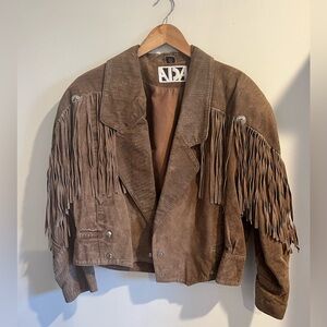Western Leather 80’s Jacket